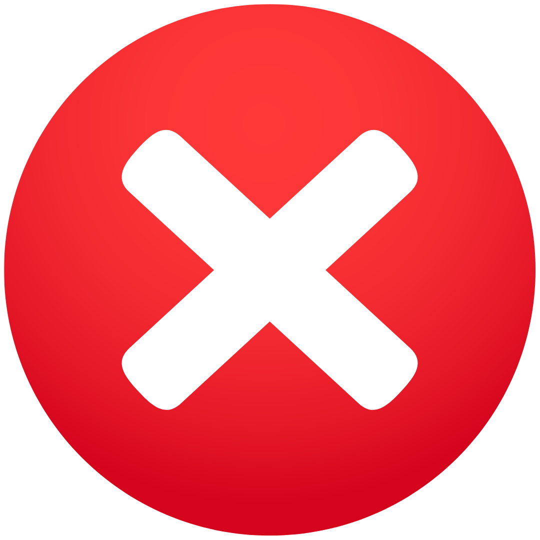 red x
