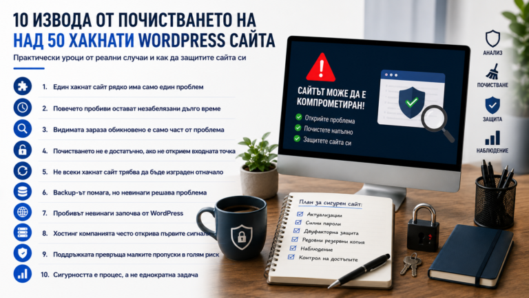 хакнати WordPress сайта