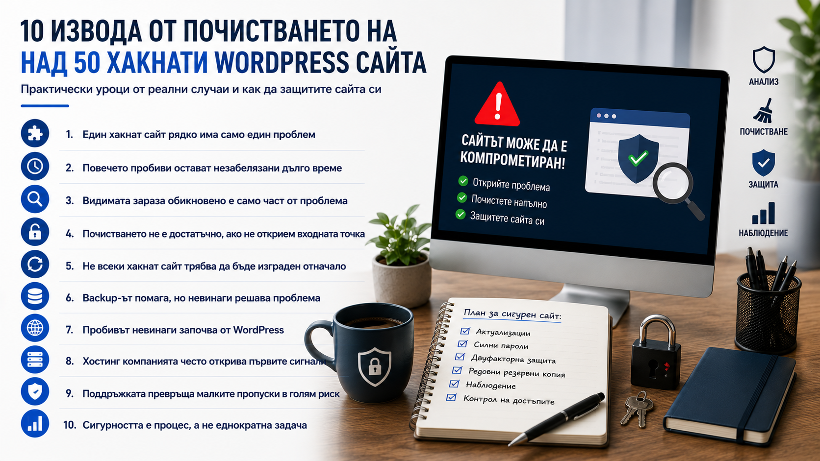 хакнати WordPress сайта